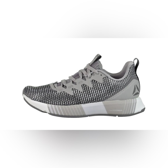 Reebok Charcoal and White Training Shoes - Picture 4 of 12
